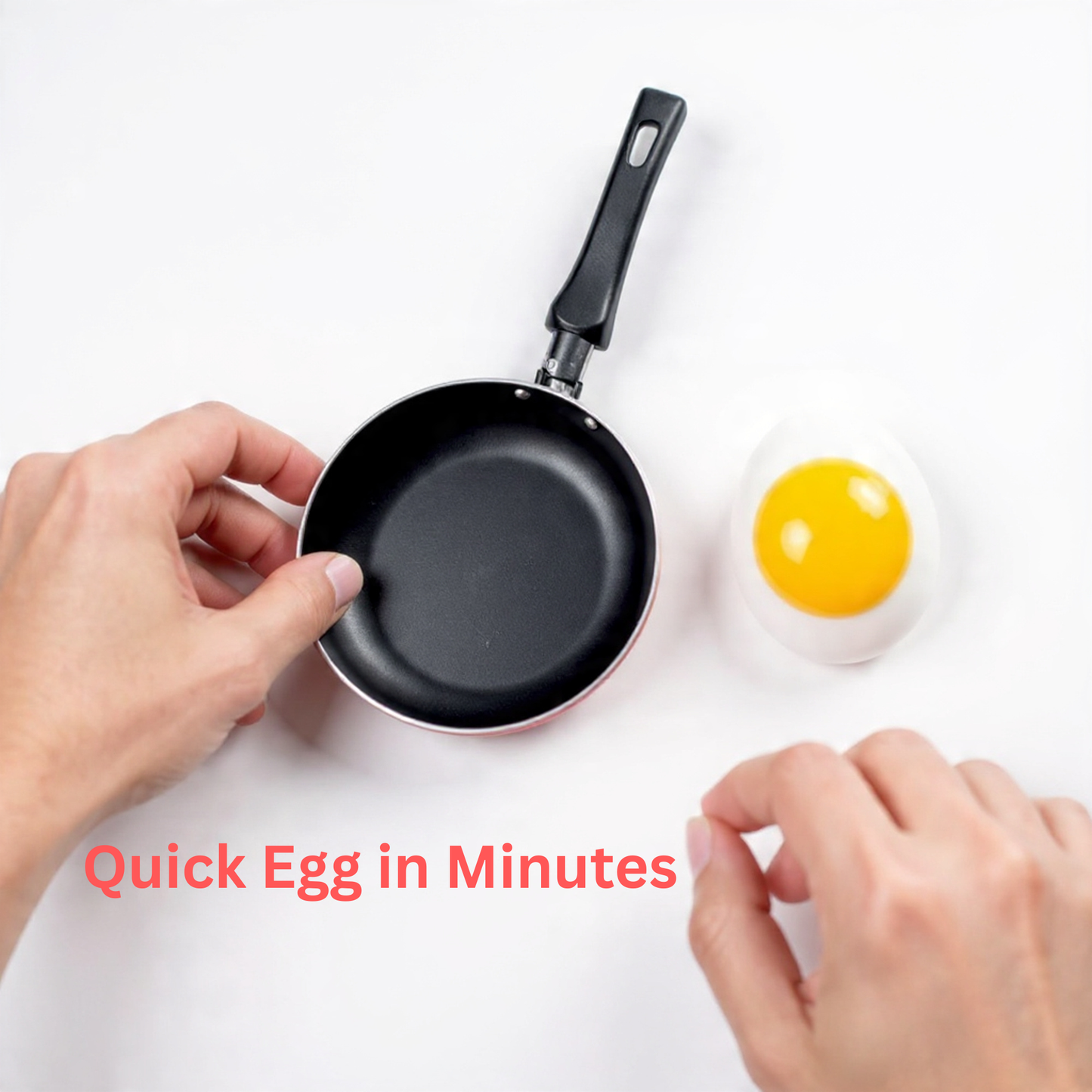 Mini Non-Stick Frying Pan (Small Size) – Egg Pan for Breakfast, Single Meals & Quick Cooking