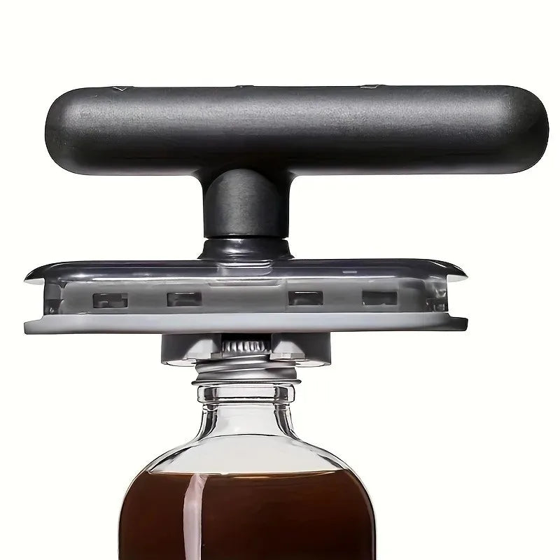Multifunction Jar & Bottle Opener – Adjustable Non-Slip Lid Opener for Seniors, Weak Hands & Arthritis | Easy Grip Kitchen Tool