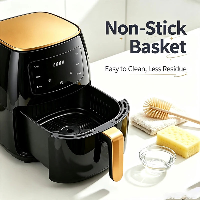 Large Capacity Digital Air Fryer – Multifunctional Smart Touch Screen Electric Ovens