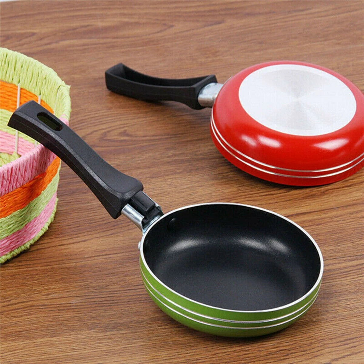 Mini Non-Stick Frying Pan (Small Size) – Egg Pan for Breakfast, Single Meals & Quick Cooking